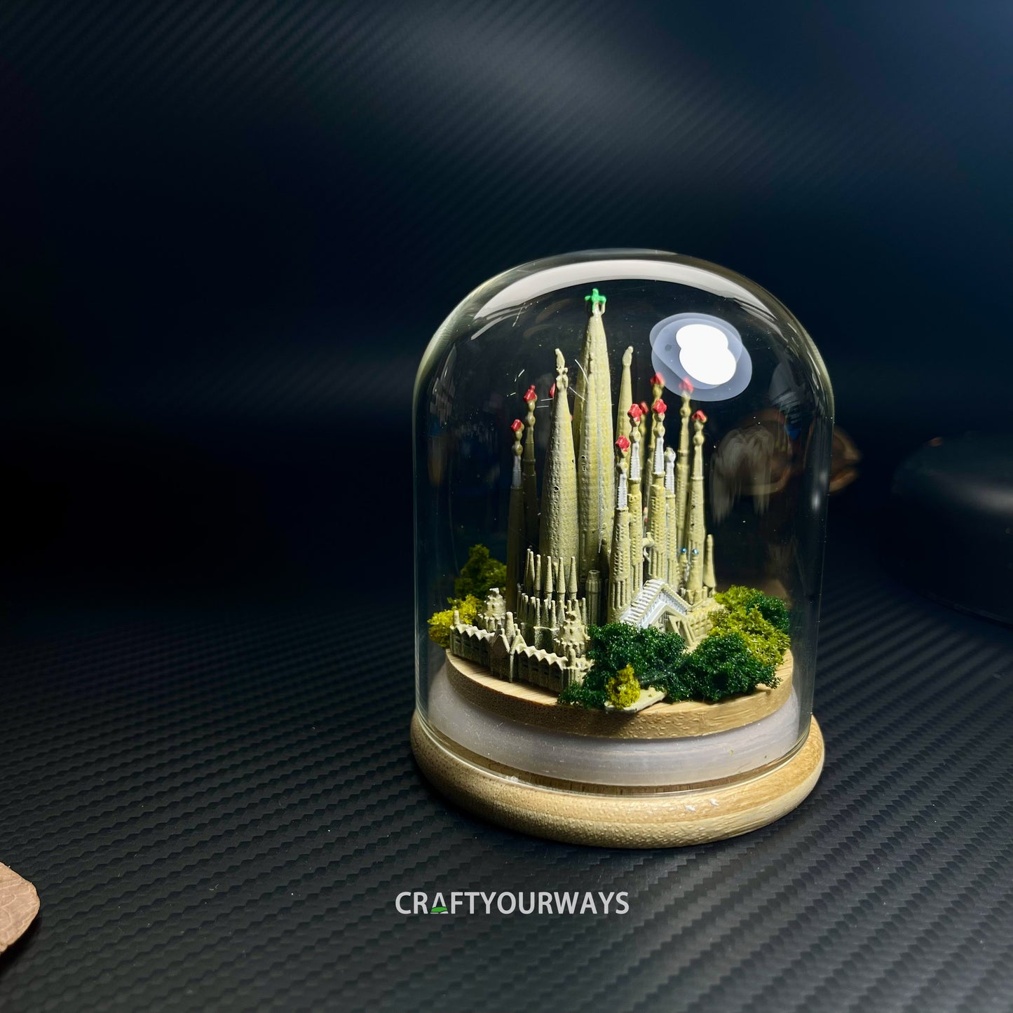 Miniature Model of the Sagrada Familia Cathedral