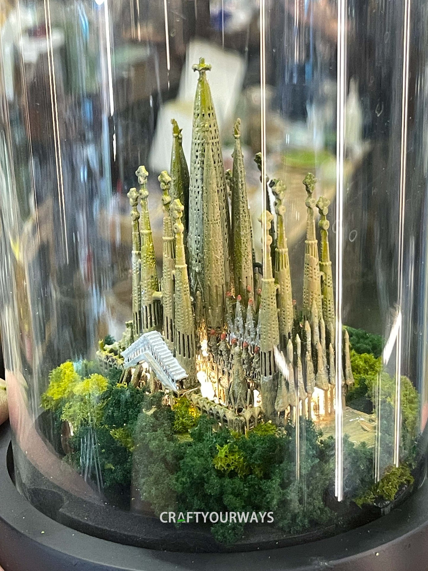 Miniature Model of the Sagrada Familia Cathedral